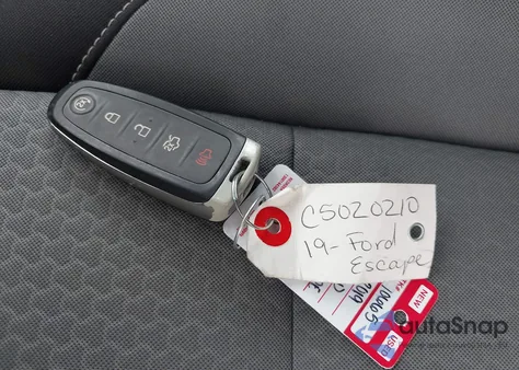 2019 Ford Escape Se z USA, uszkodzony, nr VIN 1FMCU0GD0KUA82121